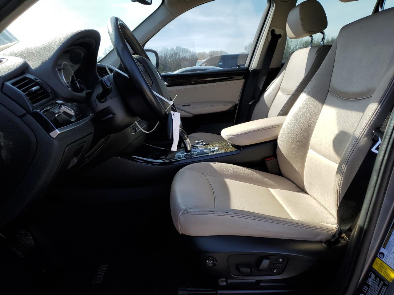 2014 BMW X3 VIN 5UXWX9C56E0D25956 Copart auction photo, all over damage thumbnail 7