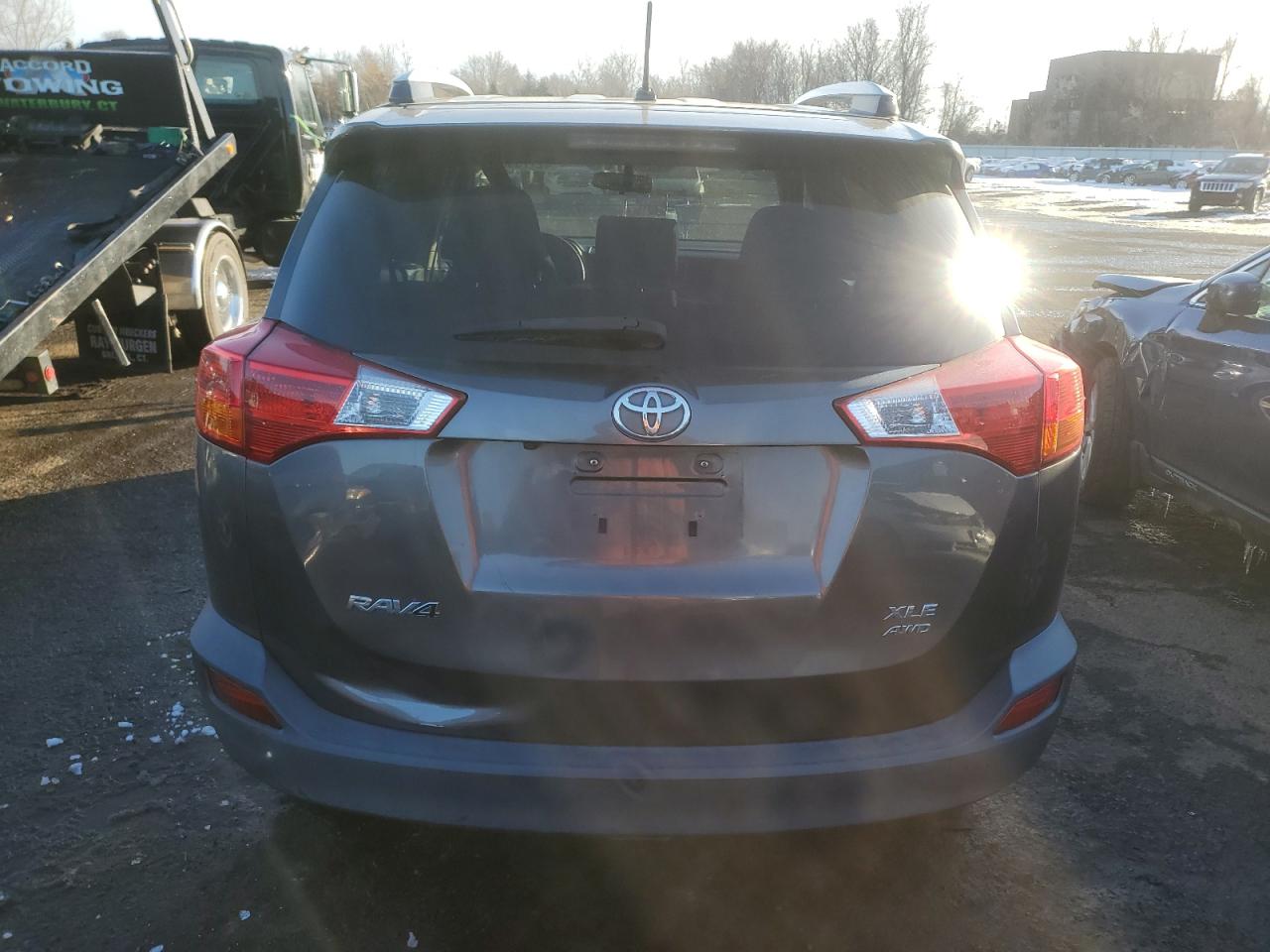 2013 Toyota RAV 4 VIN JTMRFREV4D5023921 Copart auction photo, front end damage thumbnail 6