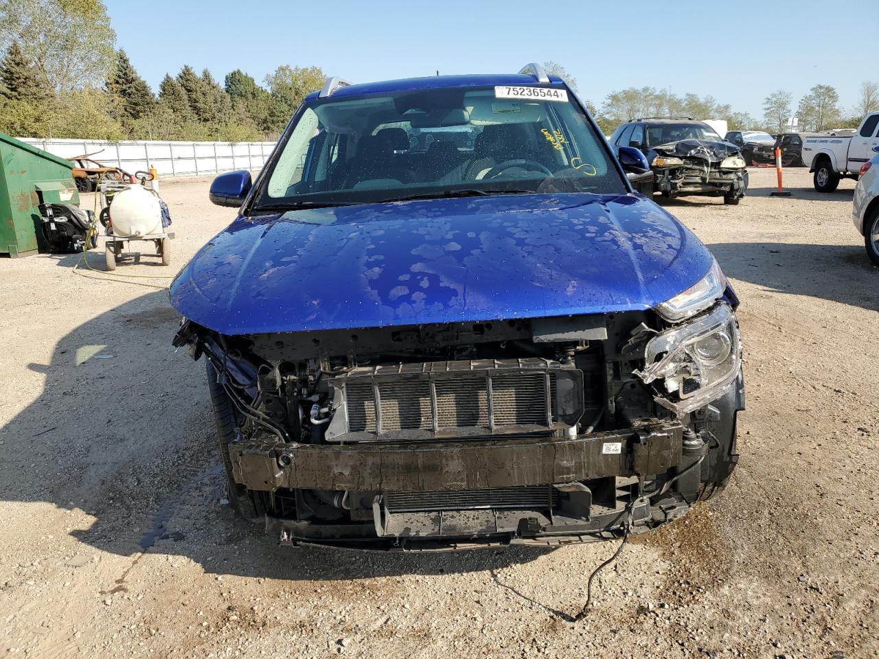 2023 Hyundai Venue VIN KMHRC8A35PU277473 Copart auction photo, front end damage thumbnail 5