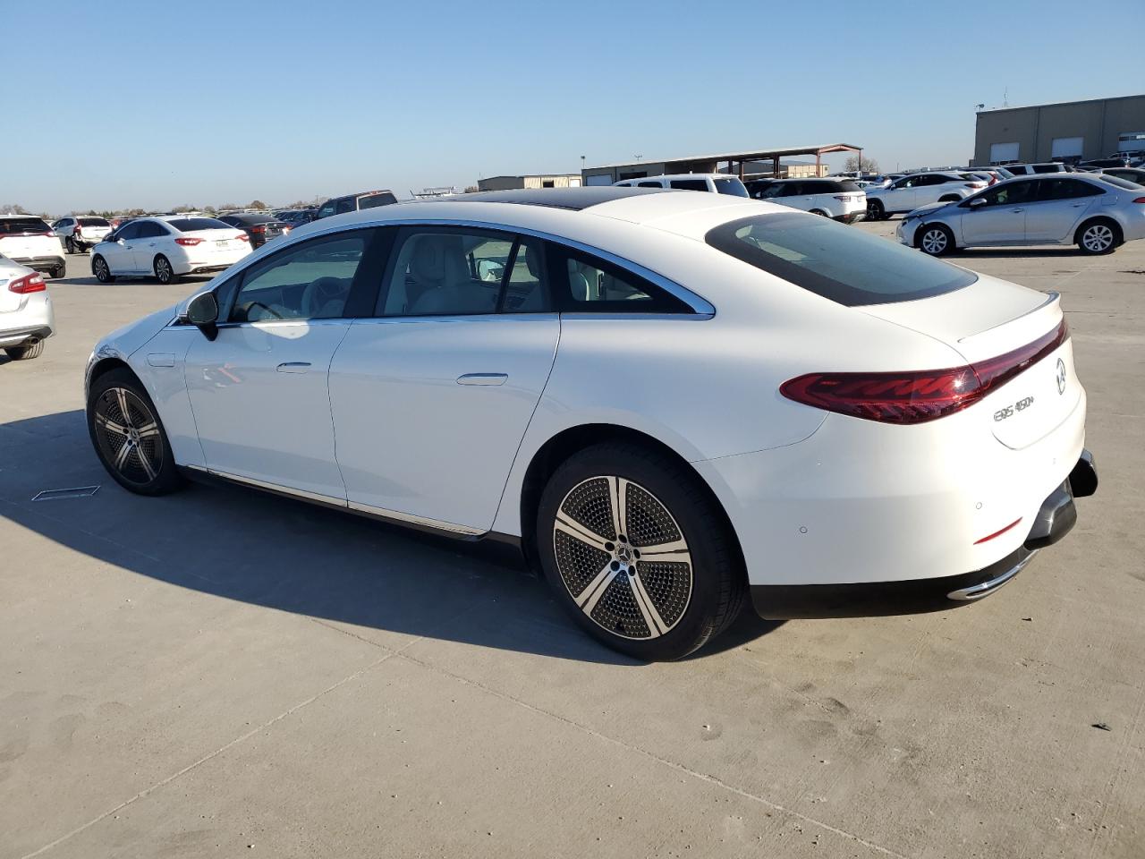 2022 Mercedes-Benz EQS VIN W1KCG2DB9NA005320 Copart auction photo, all over damage thumbnail 2