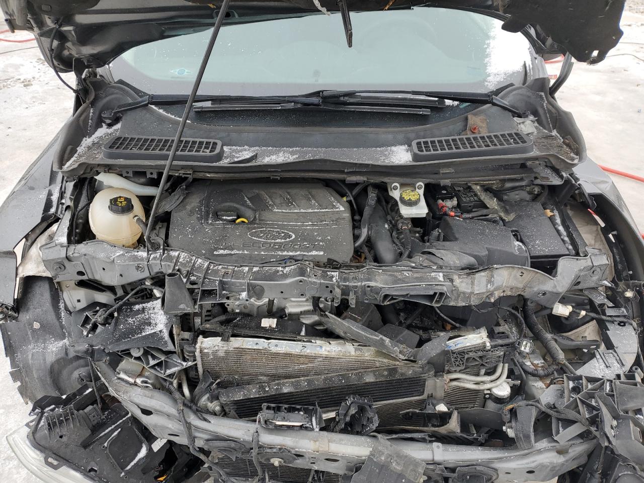 2017 Ford Escape VIN 1FMCU0GD3HUA13190 Copart auction photo, front end damage thumbnail 12