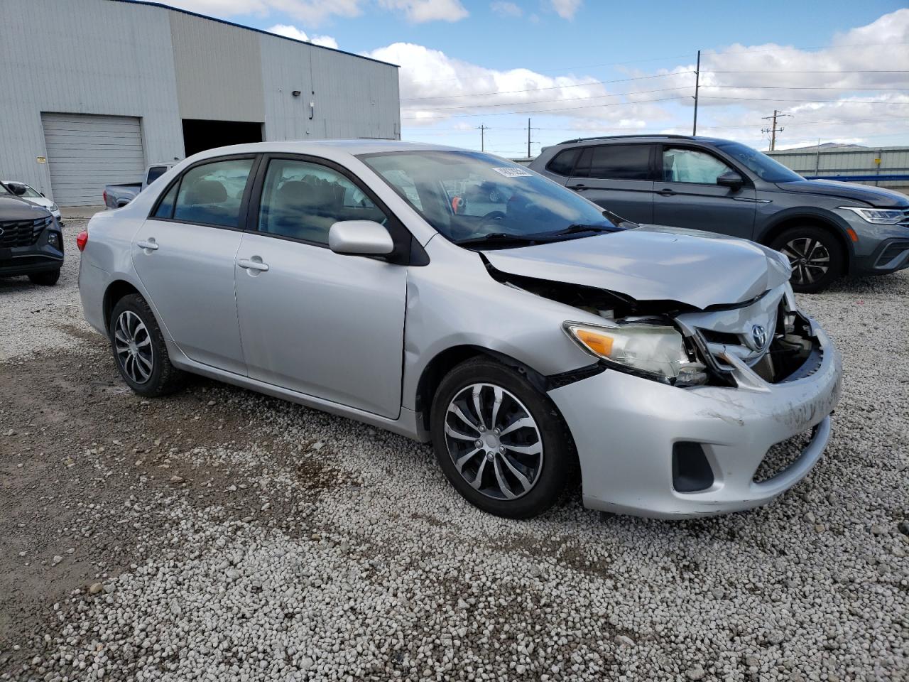 2012 Toyota Corolla VIN 5YFBU4EE8CP057985 Copart auction photo, front end damage thumbnail 4