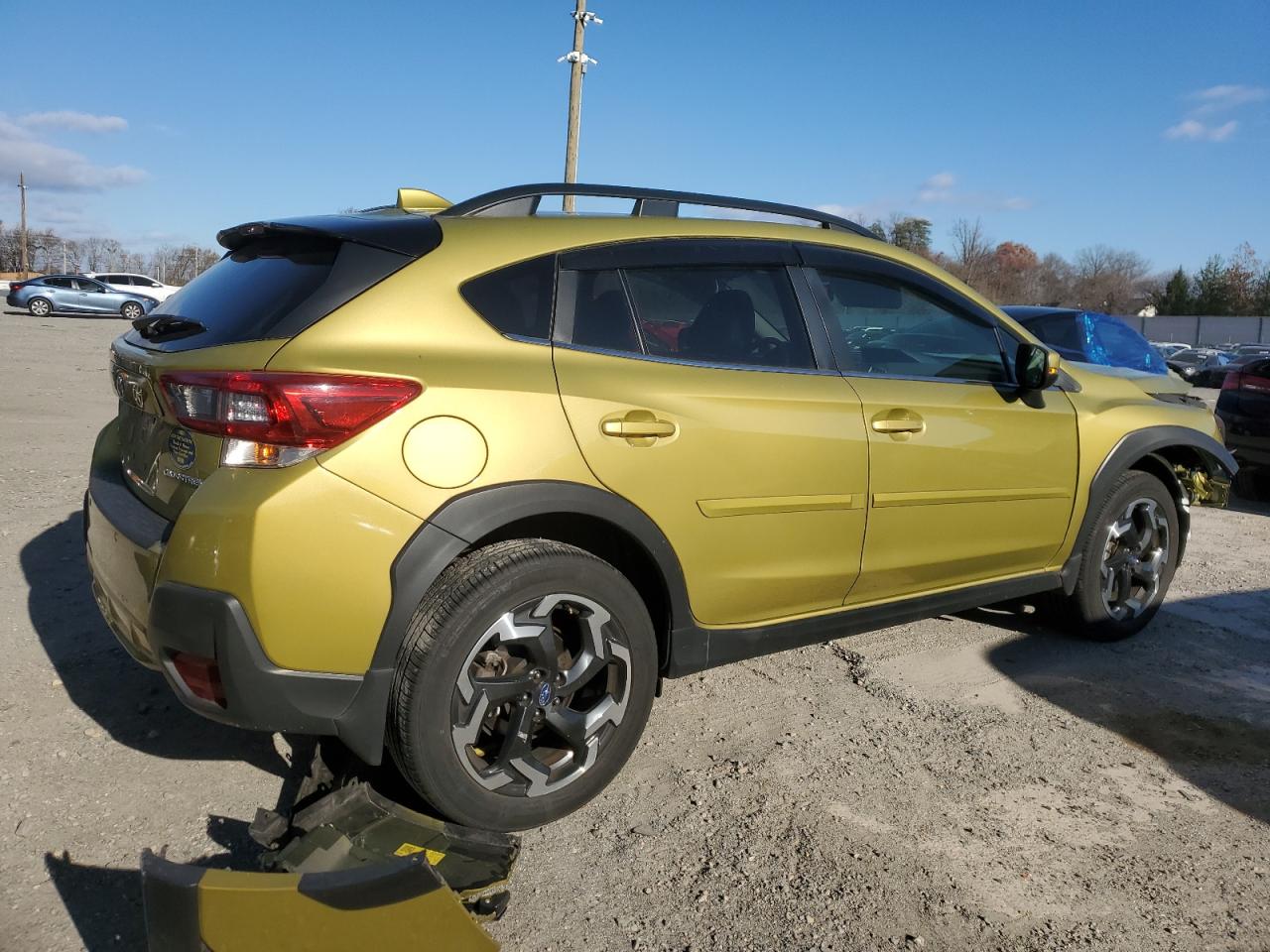 2021 Subaru XV VIN JF2GTHNC3MH265351 Copart auction photo, front end damage thumbnail 3