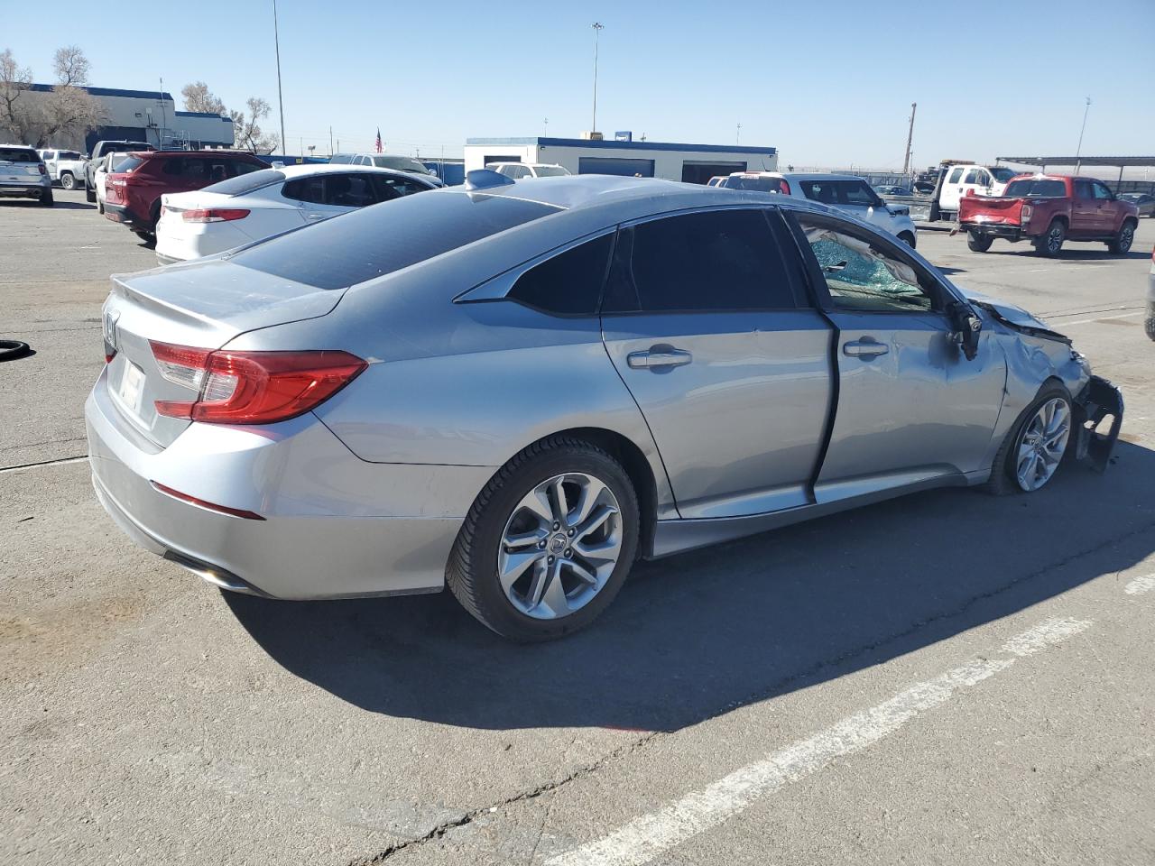 2019 Honda Accord VIN 1HGCV1F10KA079866 Copart auction photo, rollover damage thumbnail 3
