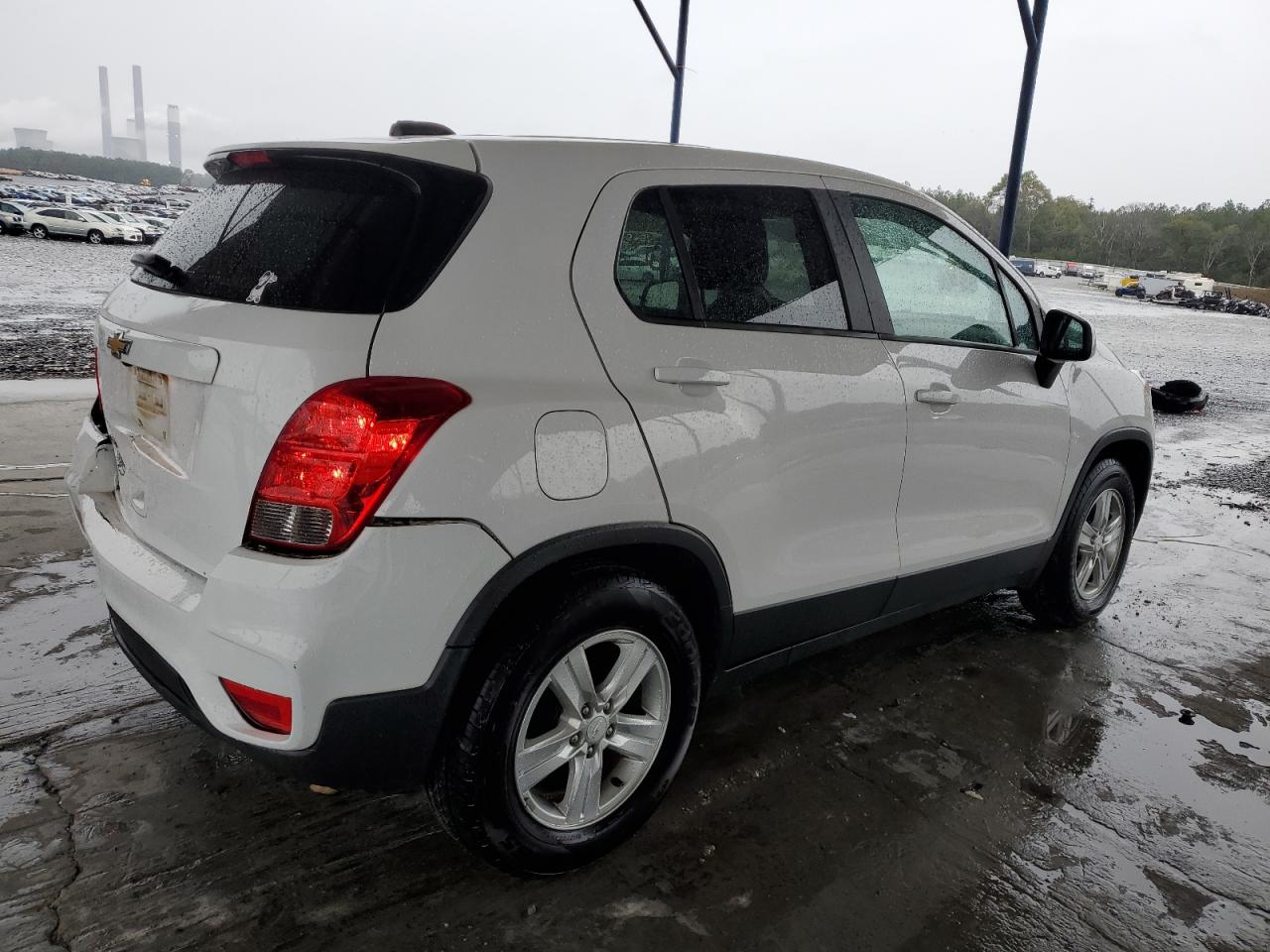 2020 Chevrolet Trax VIN 3GNCJKSB1LL198252 Copart auction photo, rear end damage thumbnail 3