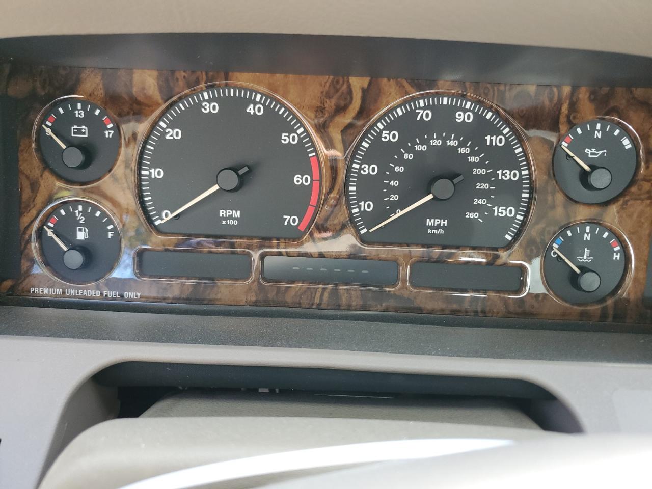 1996 Jaguar XJ VIN SAJHX1747TC767829 Copart auction photo, front end / side damage thumbnail 9