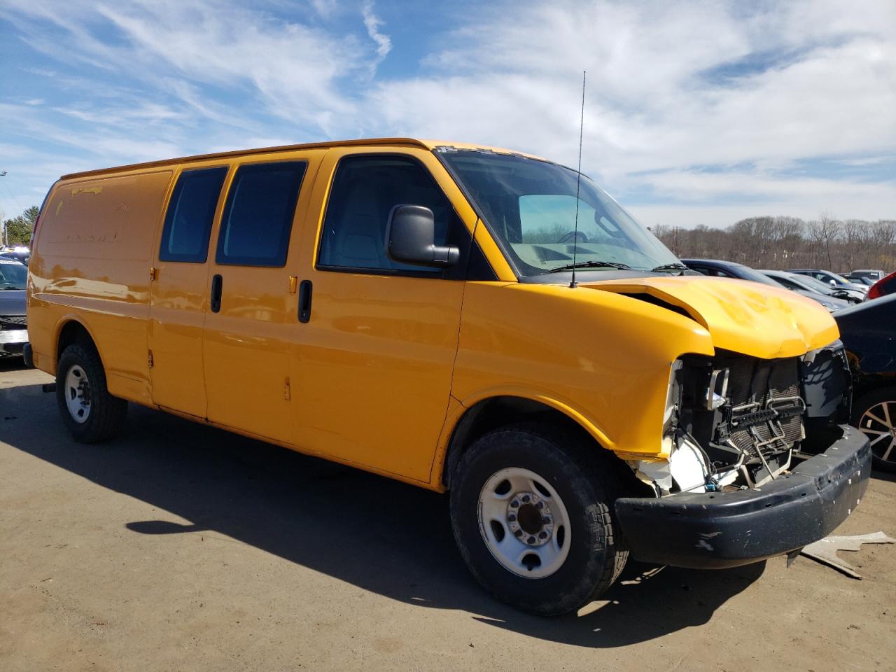 2016 Chevrolet Express VIN 1GCZGHFG0G1124182 Copart auction photo, front end / minor dent/scratches damage thumbnail 4