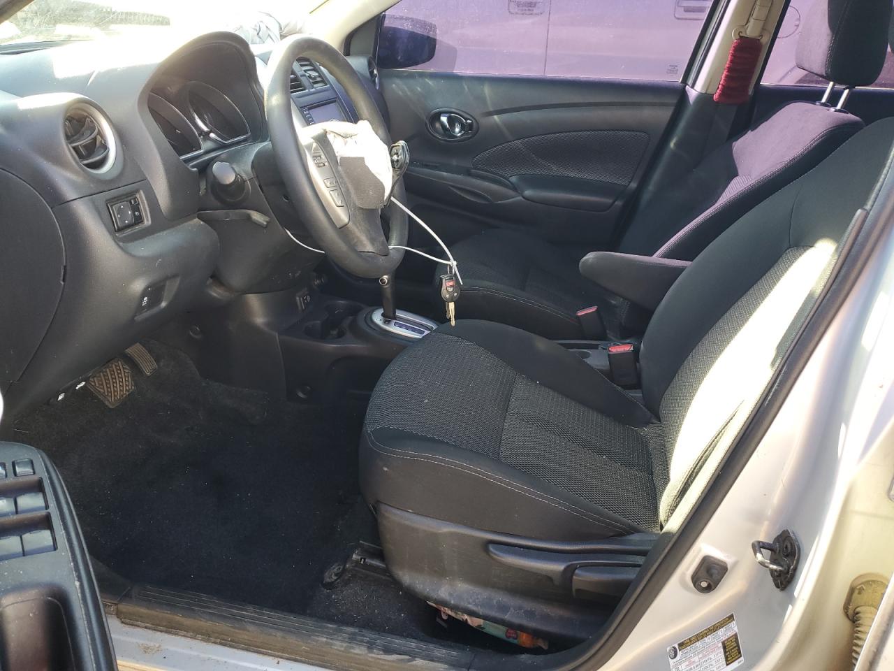 2019 Nissan Versa VIN 3N1CN7APXKL843473 Copart auction photo, front end / side damage thumbnail 7