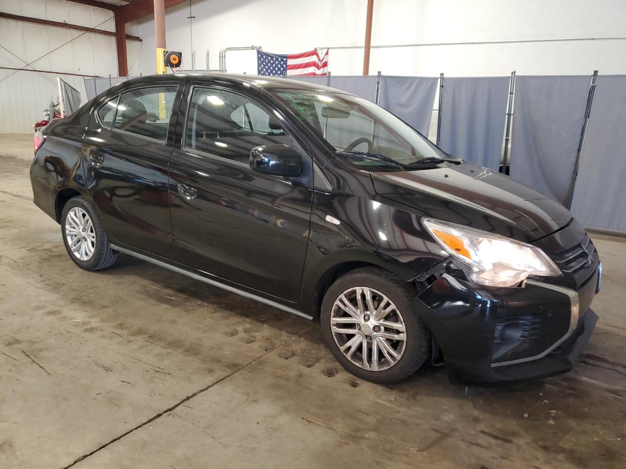 2021 Mitsubishi Mirage VIN ML32FUFJ7MHF05903 Copart auction photo, front end / rear end damage thumbnail 4