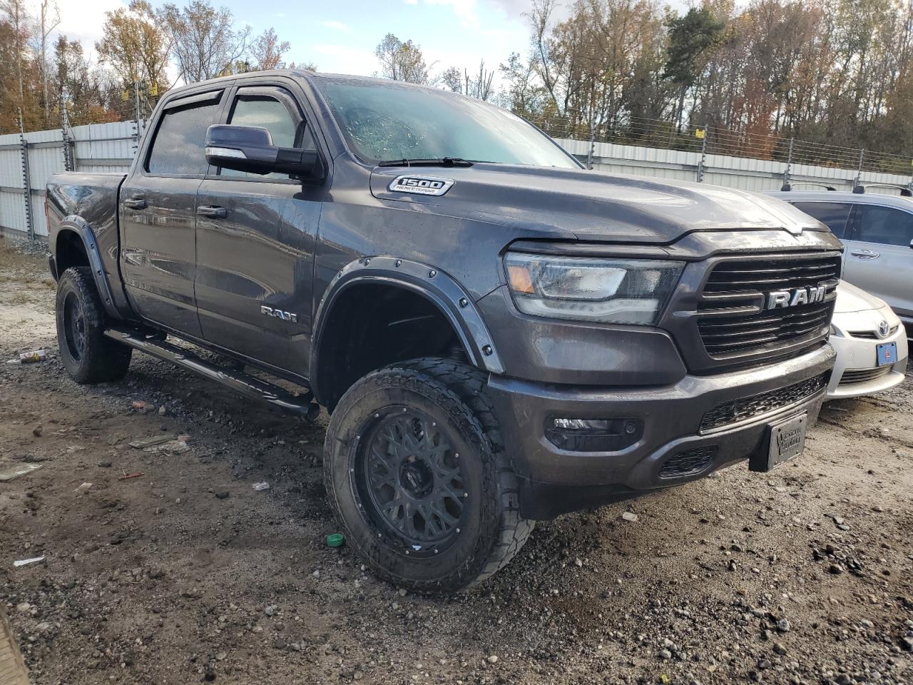2021 RAM 1500 VIN 1C6SRFFT7MN796989 Copart auction photo, water/flood damage thumbnail 4