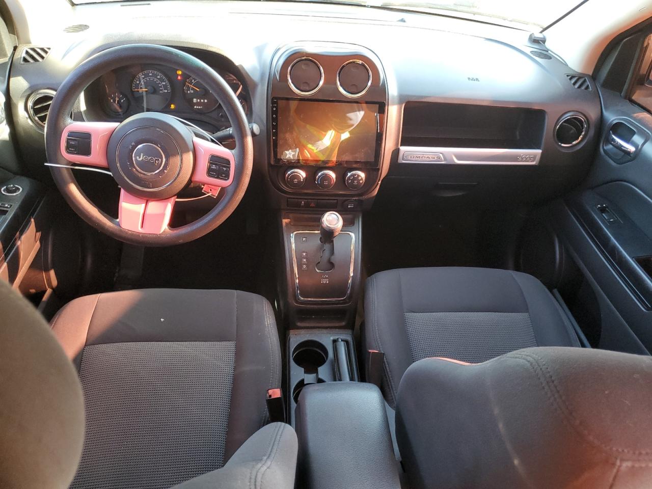 2015 Jeep Compass VIN 1C4NJCBA2FD250383 Copart auction photo, all over damage thumbnail 8