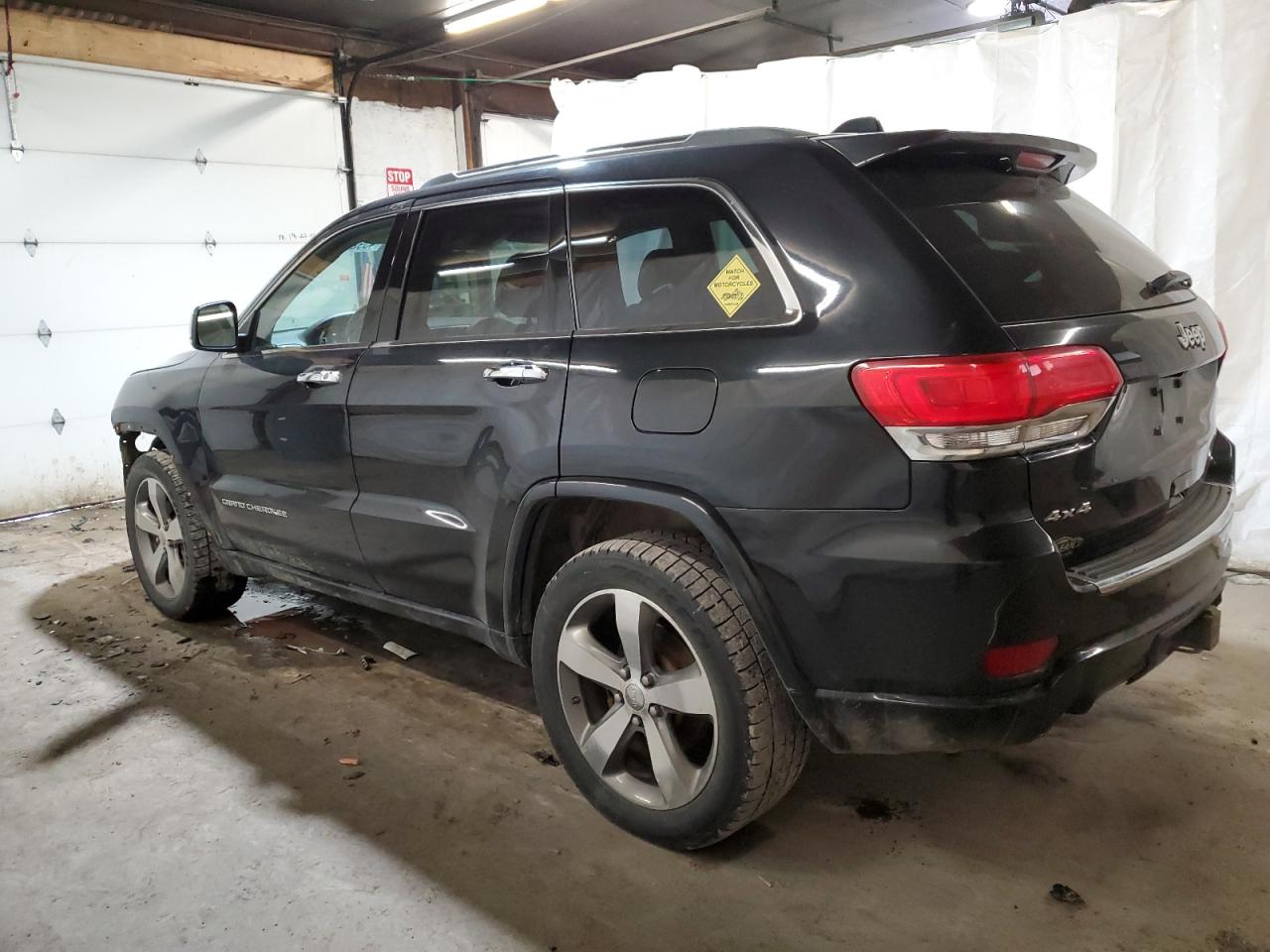 2015 Jeep Grand Cherokee VIN 1C4RJFCG9FC159896 Copart auction photo, front end / side damage thumbnail 2