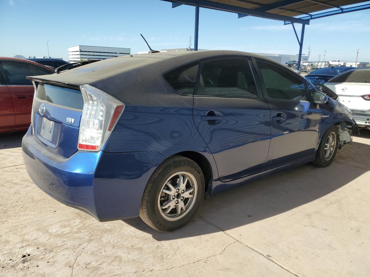 2011 Toyota Prius VIN JTDKN3DU1B1419917 Copart auction photo, front end damage thumbnail 3