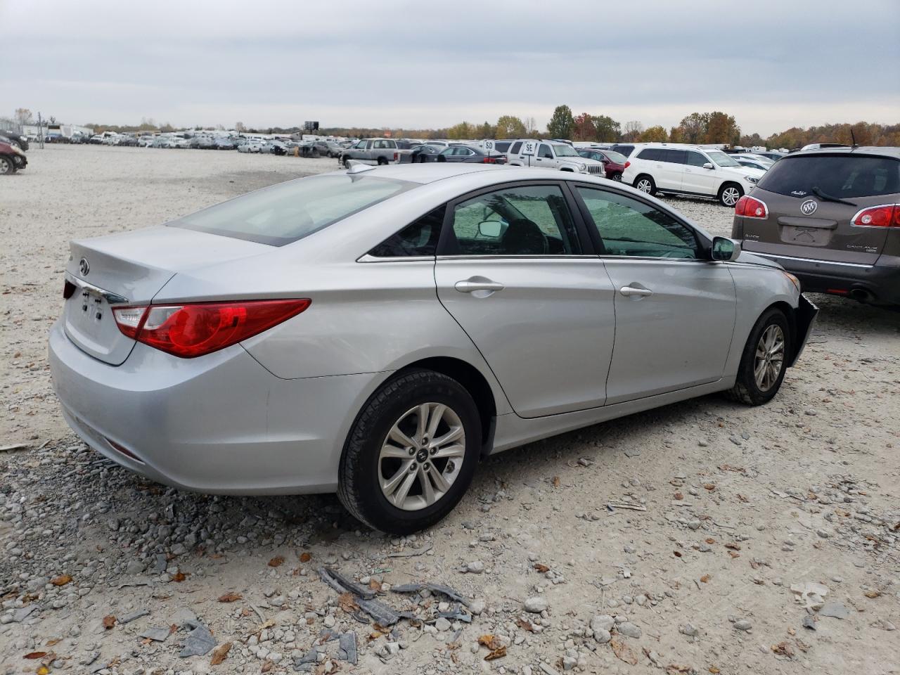 2013 Hyundai Sonata VIN 5NPEB4AC9DH711883 Copart auction photo, front end / minor dent/scratches damage thumbnail 3