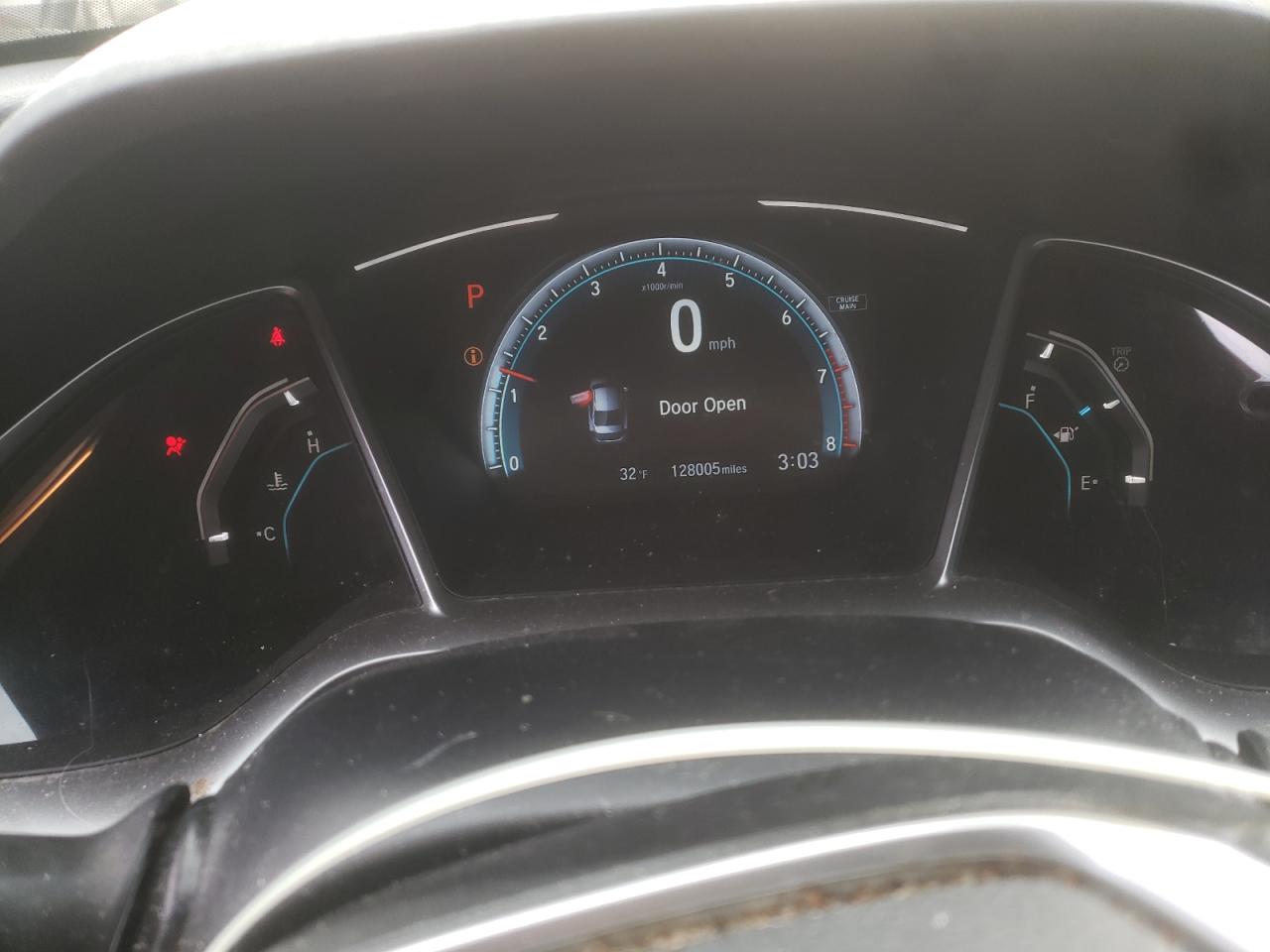 2017 Honda Civic VIN 2HGFC2F78HH572976 Copart auction photo, all over damage thumbnail 9