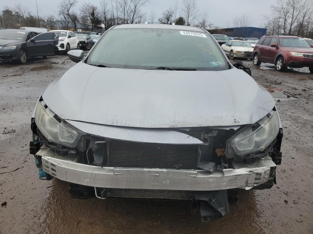 2016 Honda Civic VIN 2HGFC2F5XGH523436 Copart auction photo, front end / side damage thumbnail 5