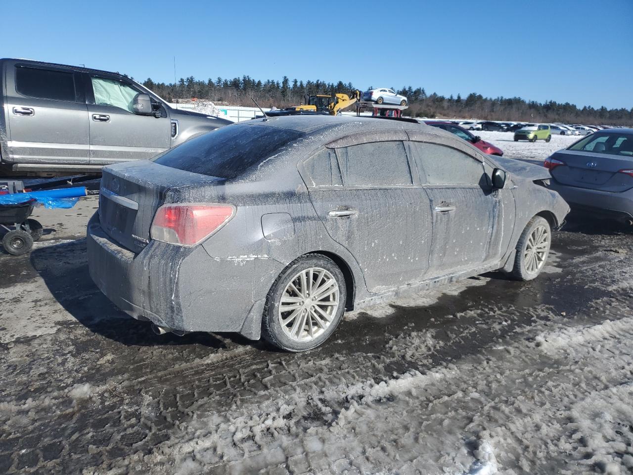 2012 Subaru Impreza VIN JF1GJAK6XCH014650 Copart auction photo, front end damage thumbnail 3