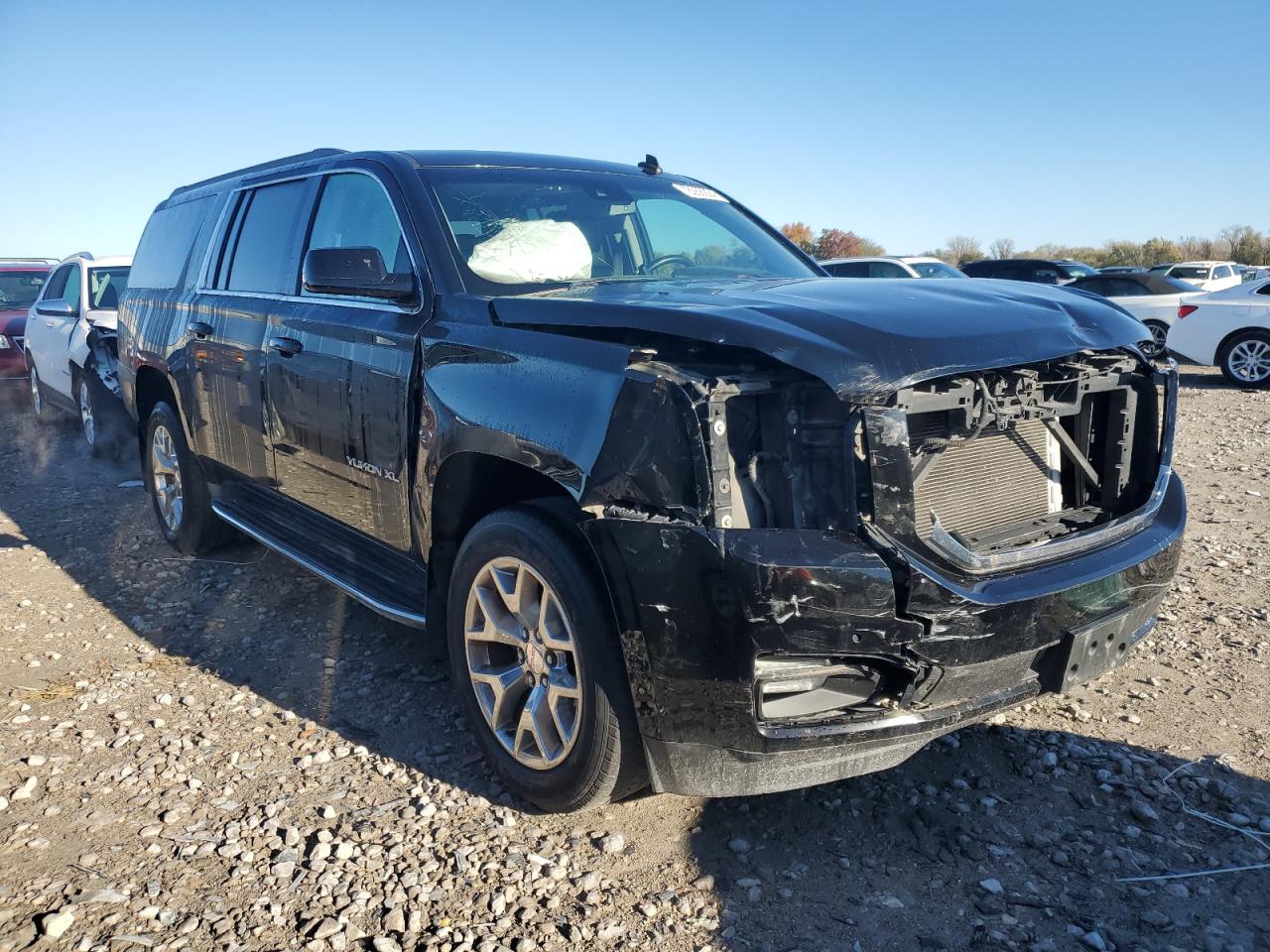2015 GMC Yukon VIN 1GKS2HKC4FR117663 Copart auction photo, front end damage thumbnail 4