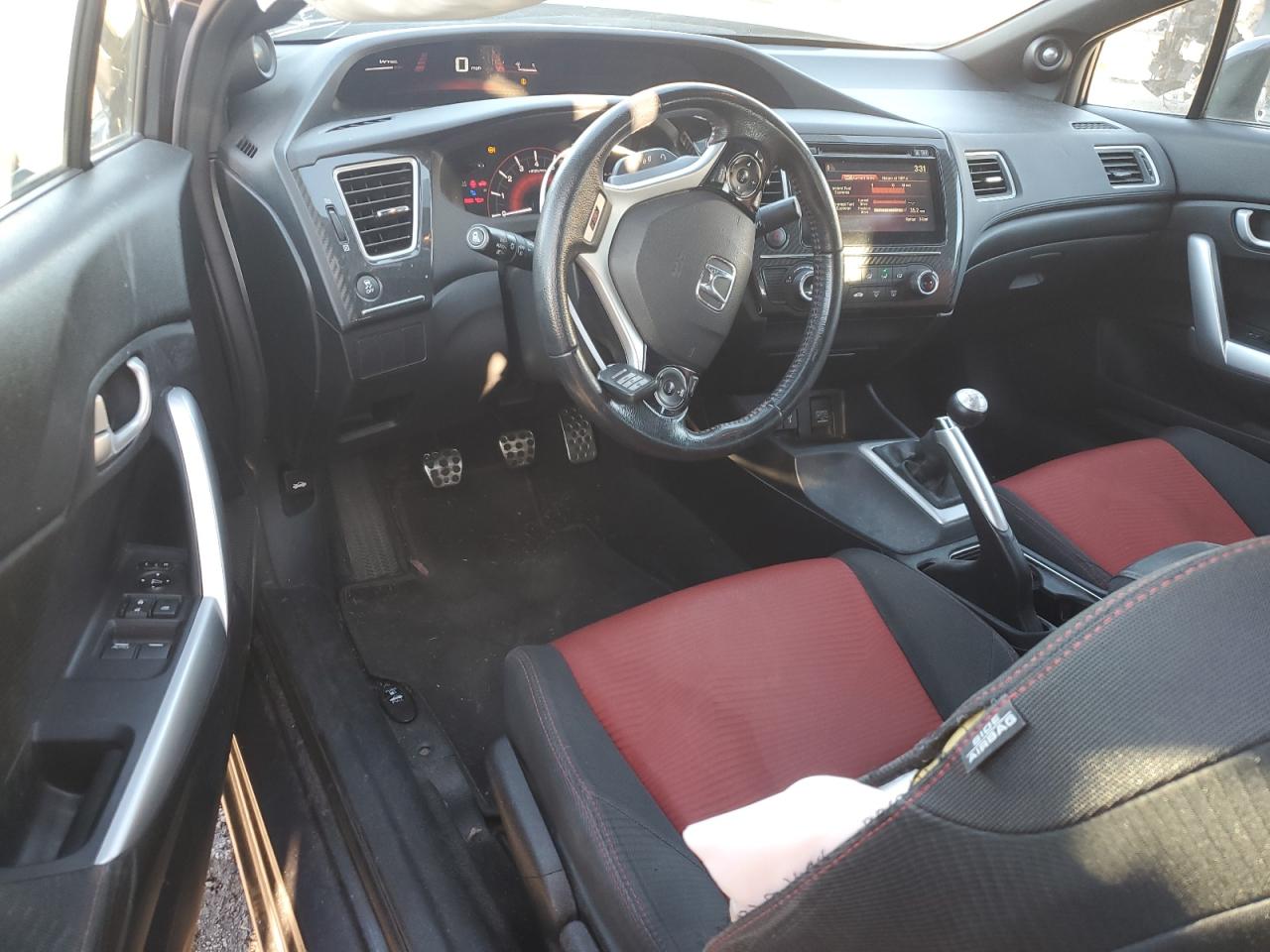 2015 Honda Civic VIN 2HGFG4A5XFH706065 Copart auction photo, all over damage thumbnail 8