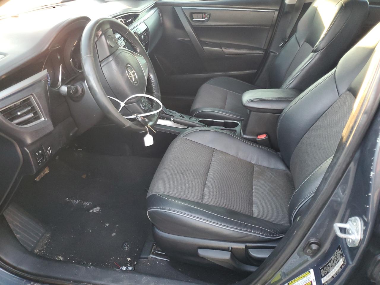 2015 Toyota Corolla VIN 2T1BURHE1FC474555 Copart auction photo, front end / undercarriage damage thumbnail 7
