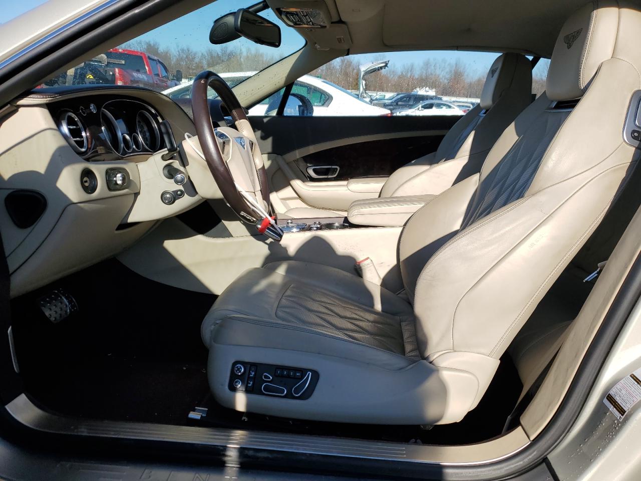 2013 Bentley Continental VIN SCBGT3ZA2DC081822 Copart auction photo, front end / side damage thumbnail 7