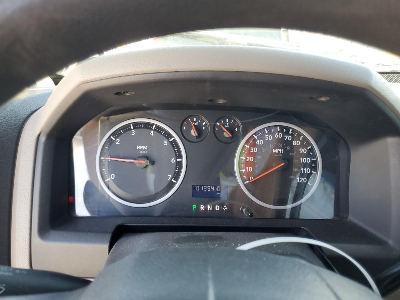 2012 Dodge RAM VIN 3C6JD6AK9CG163703 Copart auction photo, front end damage thumbnail 9