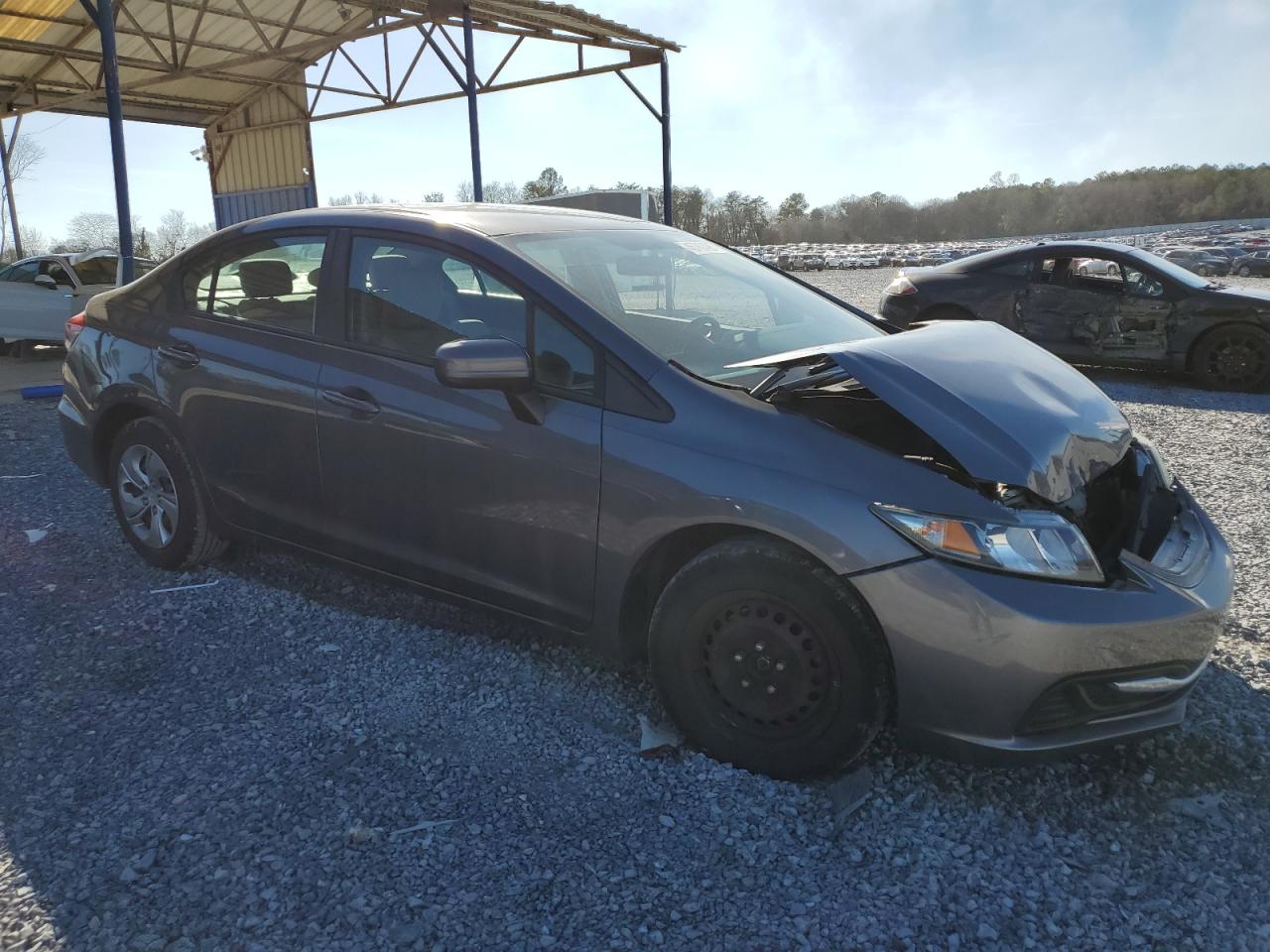 2015 Honda Civic VIN 19XFB2F58FE060109 Copart auction photo, front end / minor dent/scratches damage thumbnail 4