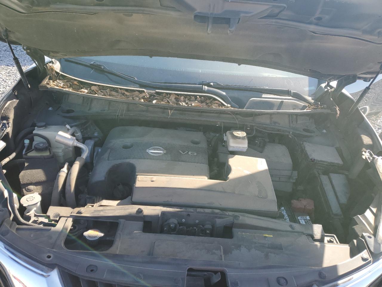 2015 Nissan Murano VIN 5N1AZ2MG2FN255611 Copart auction photo, front end / rear end damage thumbnail 13