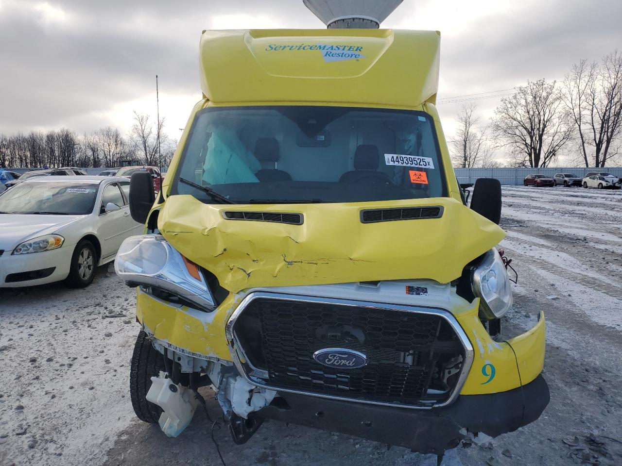 2021 Ford Transit VIN 1FDBW5P87MKA86025 Copart auction photo, front end damage thumbnail 5