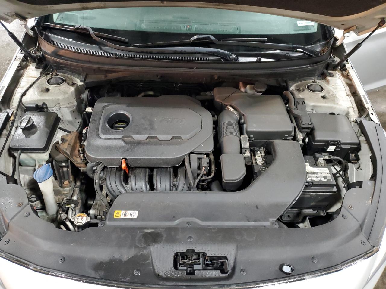 2015 Hyundai Sonata VIN 5NPE24AF1FH038147 Copart auction photo, vandalism / front end damage thumbnail 13