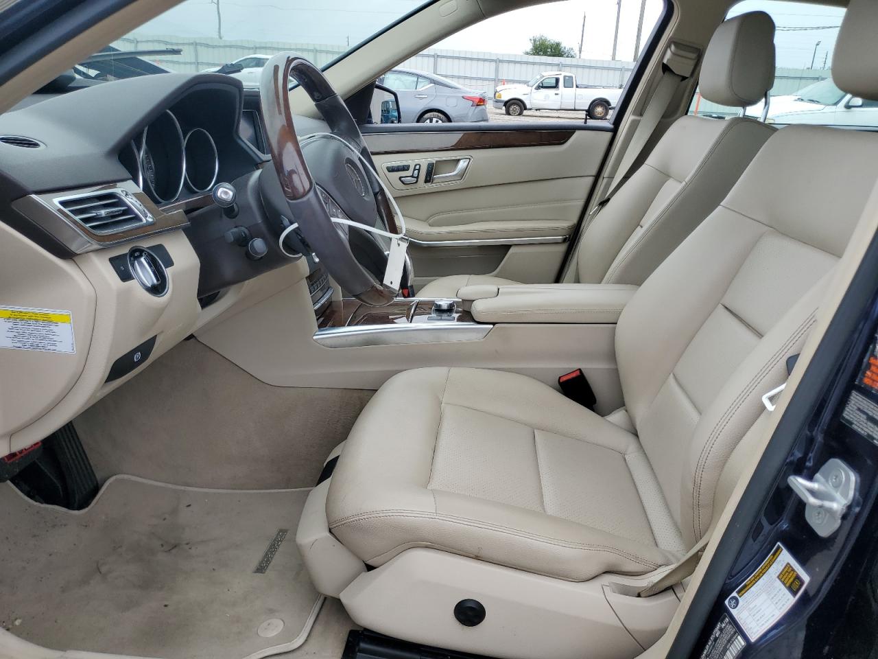 2014 Mercedes-Benz E-klasse VIN WDDHF8JB5EA837141 Copart auction photo, front end damage thumbnail 7