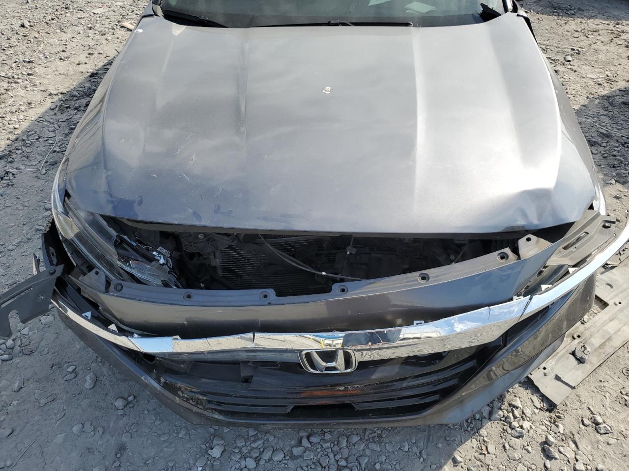 2019 Honda Accord VIN 1HGCV1F43KA048802 Copart auction photo, front end / side damage thumbnail 11