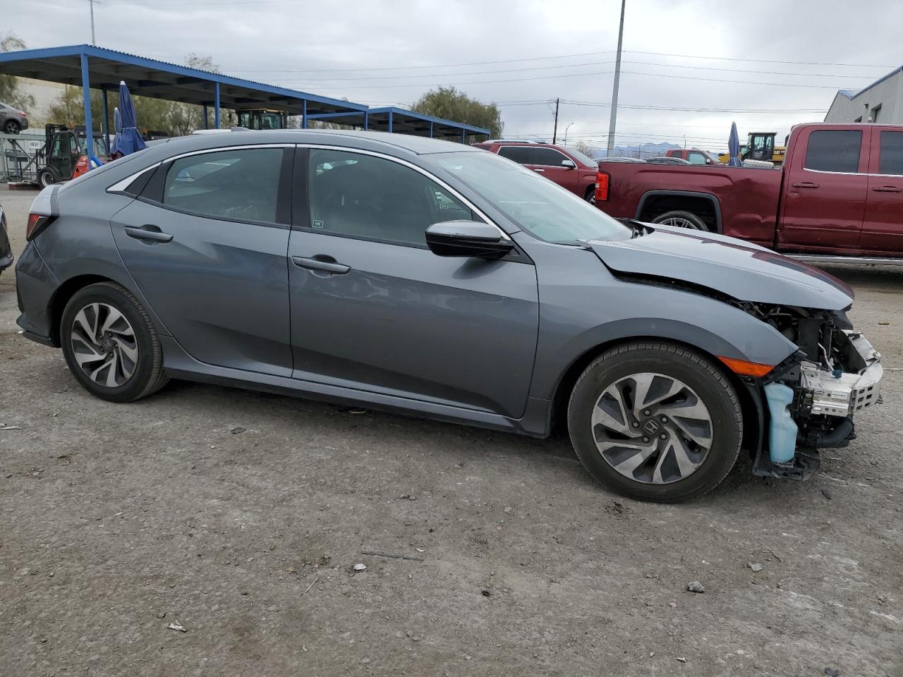 2019 Honda Civic VIN SHHFK7H35KU403521 Copart auction photo, front end damage thumbnail 4