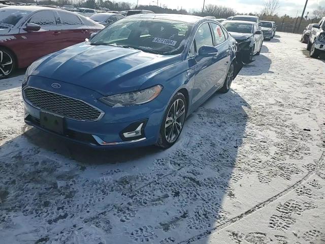 2020 Ford Fusion VIN 3FA6P0D99LR116113 Copart auction photo, rear end / minor dent/scratches damage thumbnail 10