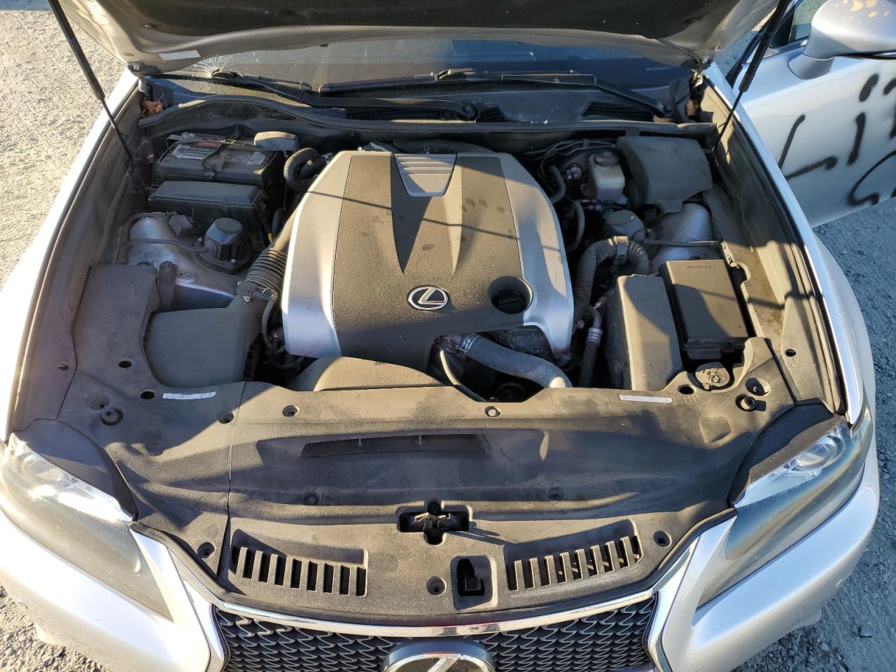 2013 Lexus GS VIN JTHBE1BLXD5001932 Copart auction photo, vandalism damage thumbnail 11