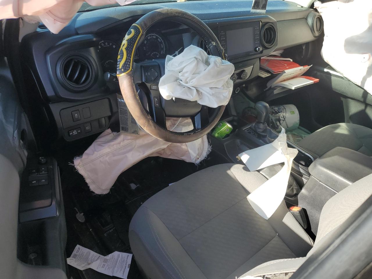 2022 Toyota Tacoma VIN 3TYRX5GN4NT044190 Copart auction photo, front end damage thumbnail 8