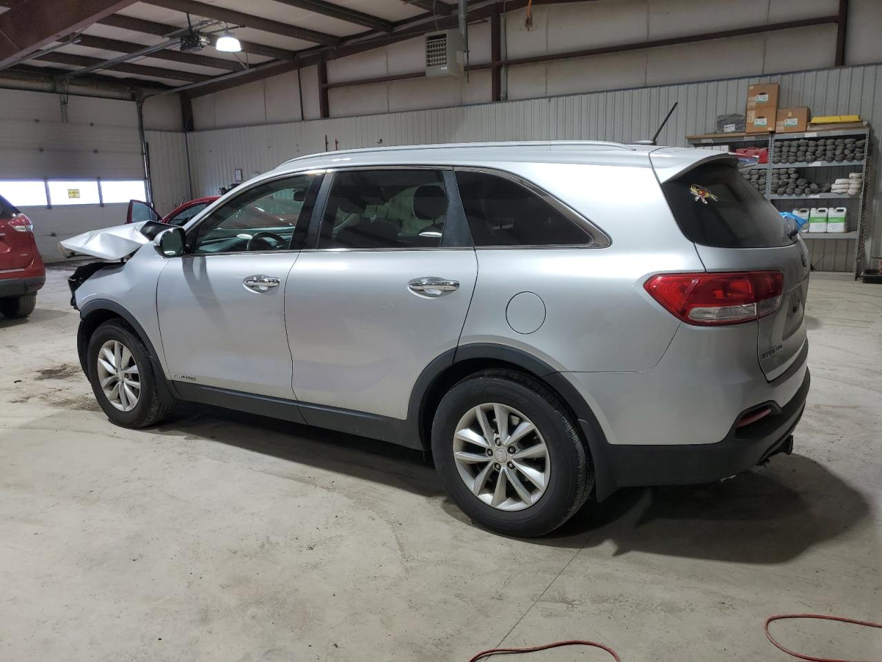 2016 KIA Sorento VIN 5XYPGDA54GG100196 Copart auction photo, front end damage thumbnail 2