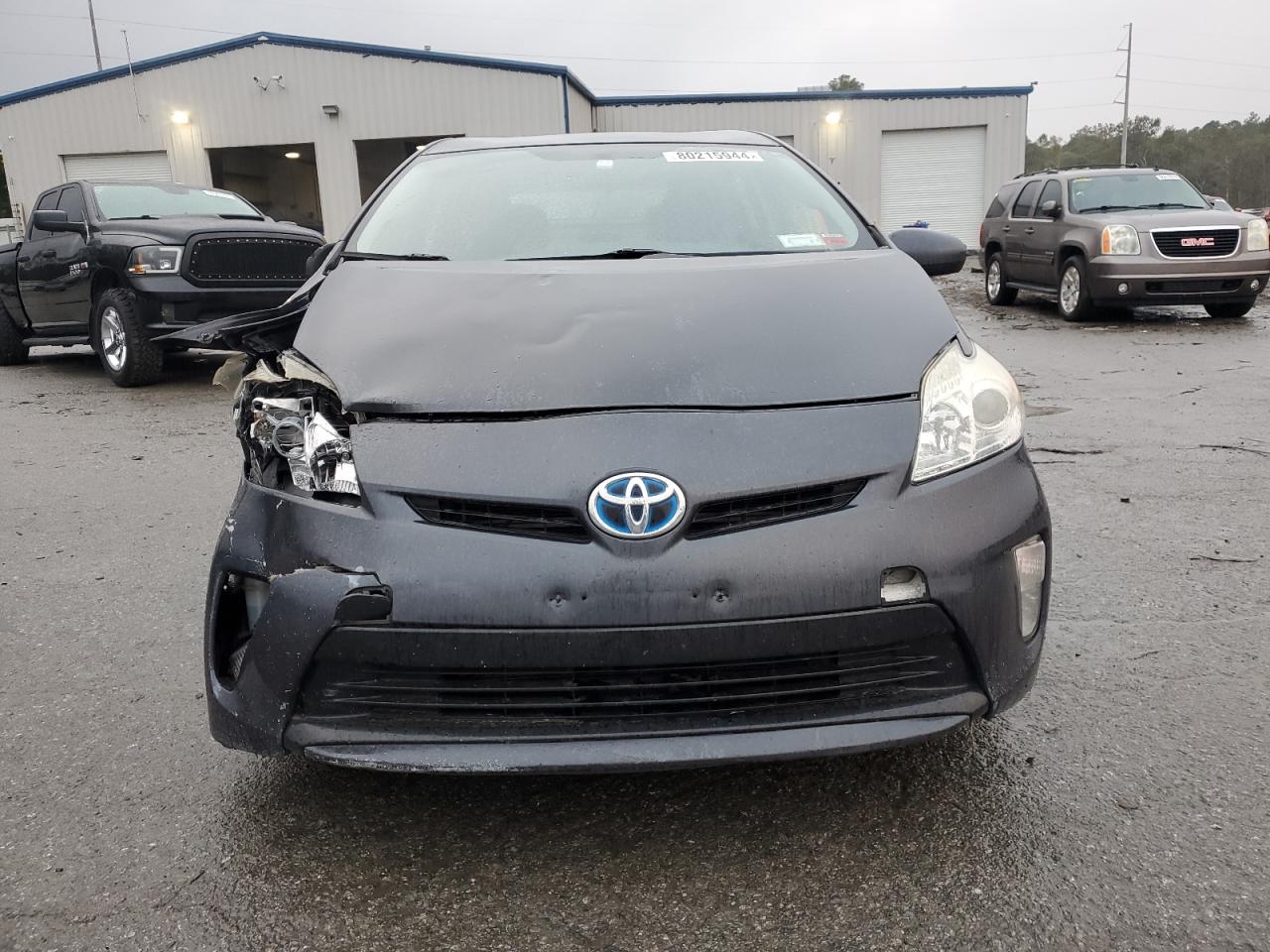2015 Toyota Prius VIN JTDKN3DU2F0415841 Copart auction photo, front end / side damage thumbnail 5