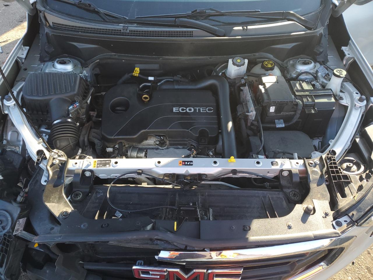 2020 GMC Terrain VIN 3GKALMEV1LL187185 Copart auction photo, front end / side damage thumbnail 12