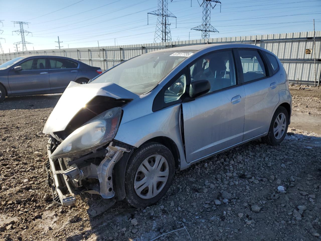 2011 Honda Fit VIN JHMGE8H30BS007968
