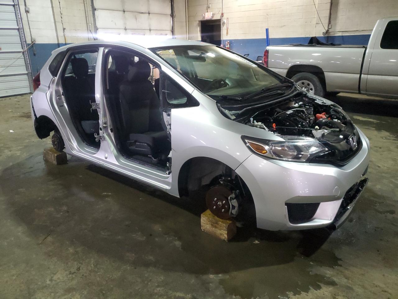2016 Honda Fit VIN JHMGK5H59GX027560 Copart auction photo, stripped / front end damage thumbnail 4