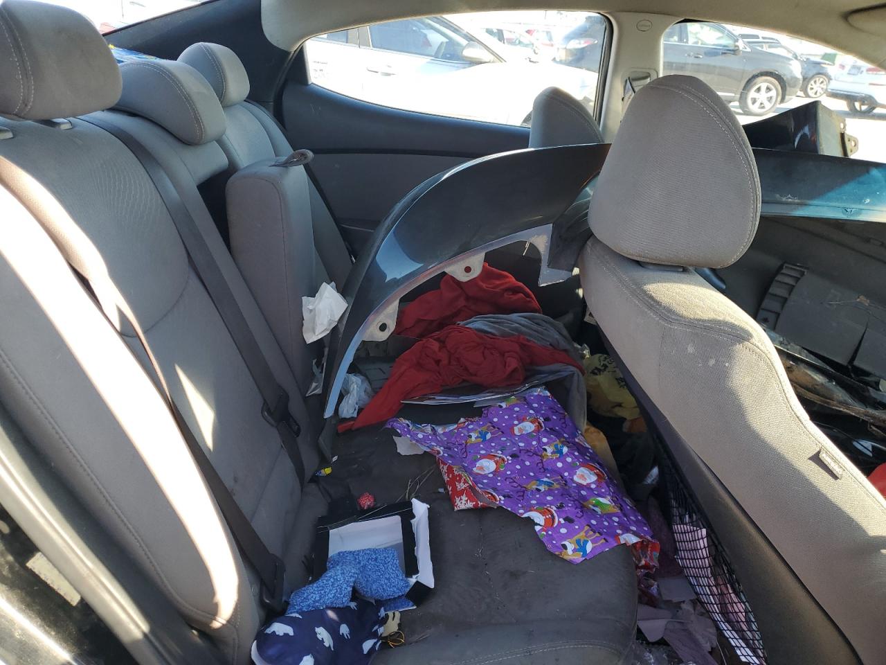 2016 Hyundai Elantra VIN KMHDH4AE7GU635338 Copart auction photo, all over / vandalism damage thumbnail 10