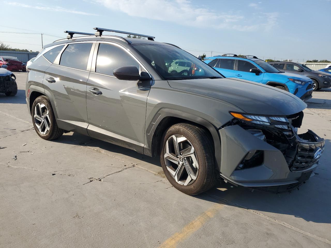 2024 Hyundai Tucson VIN 5NMJB3DE4RH420850 Copart auction photo, front end damage thumbnail 4