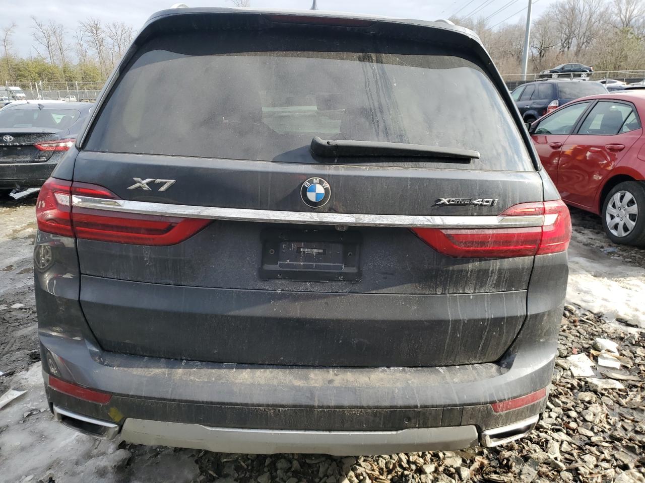 2021 BMW X7 VIN 5UXCW2C09M9E24718 Copart auction photo, front end damage thumbnail 6