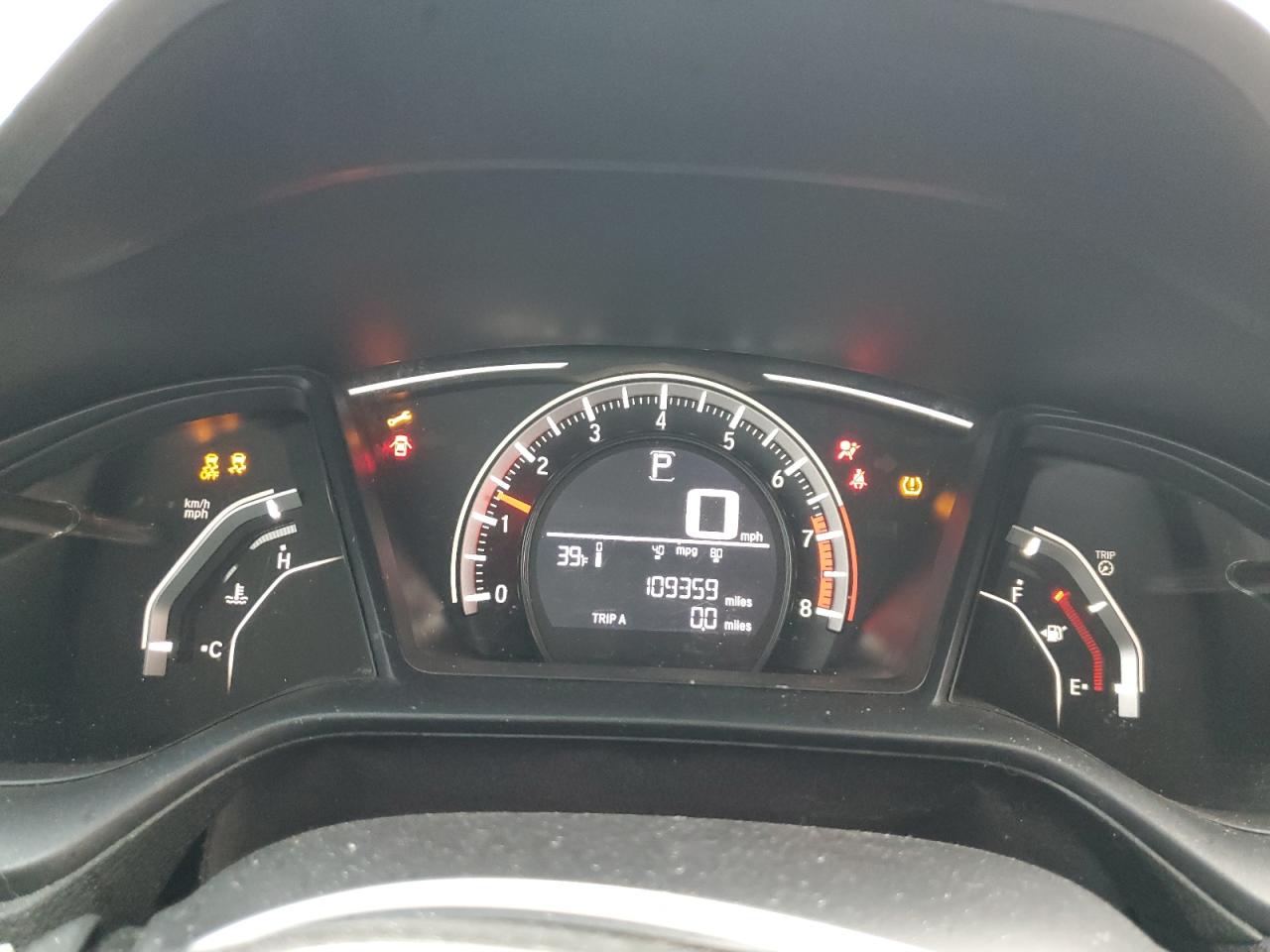 2018 Honda Civic VIN 2HGFC2F50JH555917 Copart auction photo, all over damage thumbnail 9