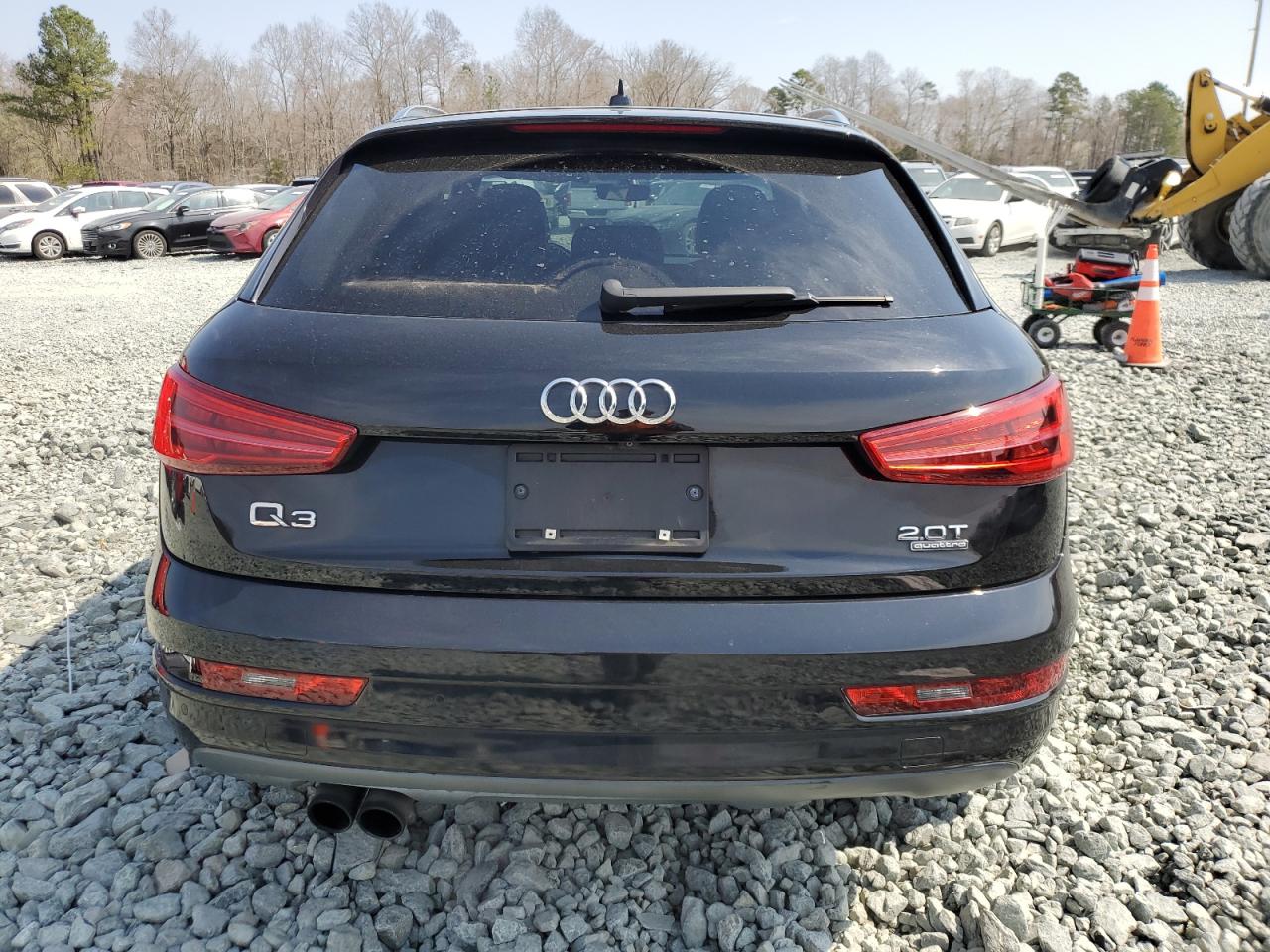 2016 Audi Q3 VIN WA1EFCFS2GR006655 Copart auction photo, rear end / minor dent/scratches damage thumbnail 6