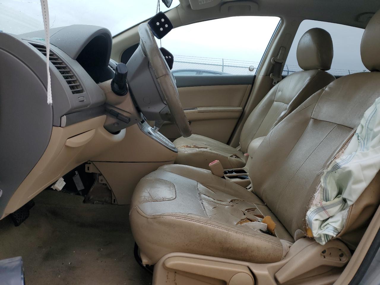 2008 Nissan Sentra VIN 3N1AB61E78L656399 Copart auction photo, side / front end damage thumbnail 7