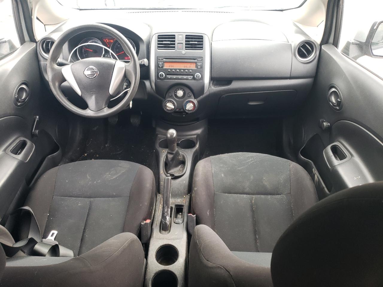 2014 Nissan Versa VIN 3N1CE2CP2EL409004 Copart auction photo, side damage thumbnail 8