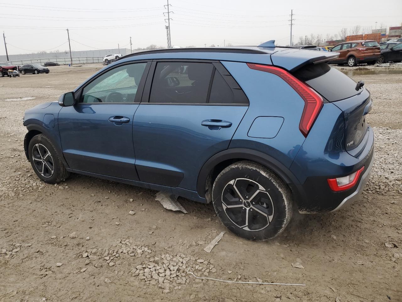 2023 KIA Niro VIN KNDCS3LF8P5109070 Copart auction photo, front end damage thumbnail 2