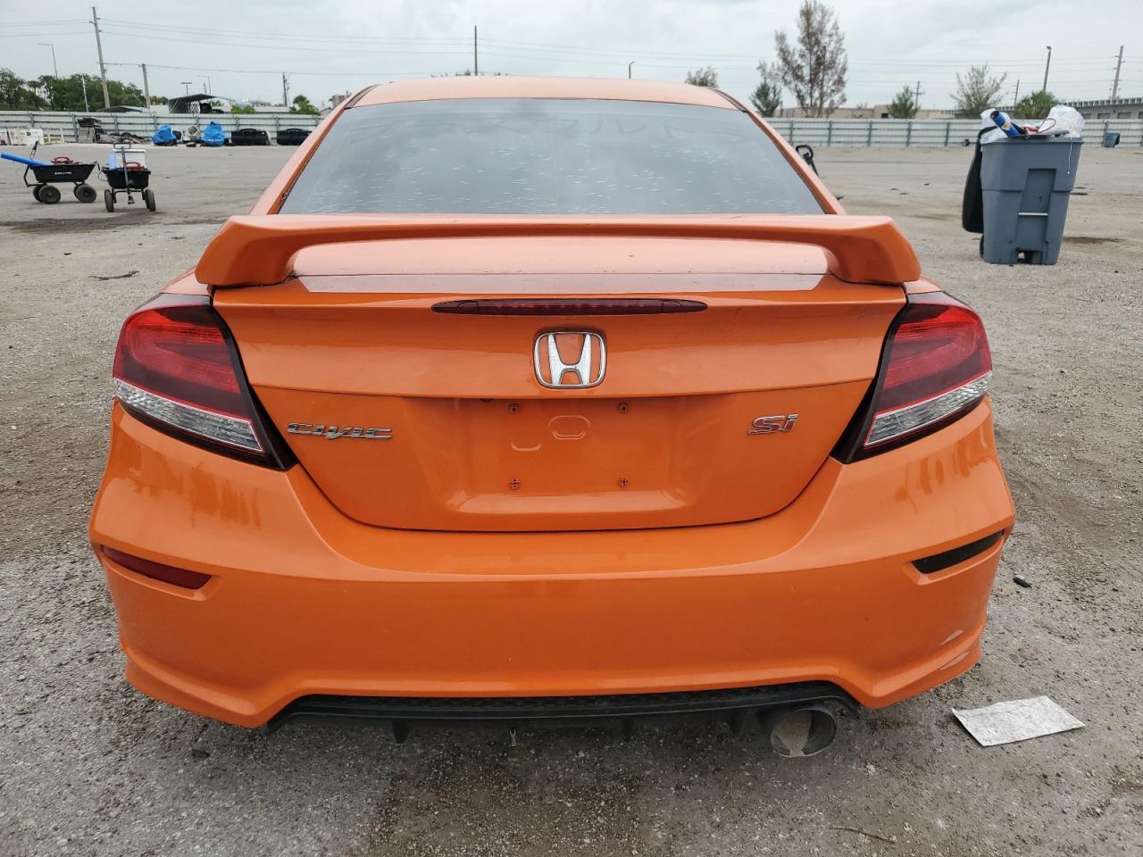 2014 Honda Civic VIN 2HGFG4A59EH704273 Copart auction photo, water/flood damage thumbnail 6